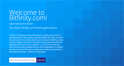 Desktop Screenshot of bitfinity.com