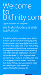 Mobile Screenshot of bitfinity.com